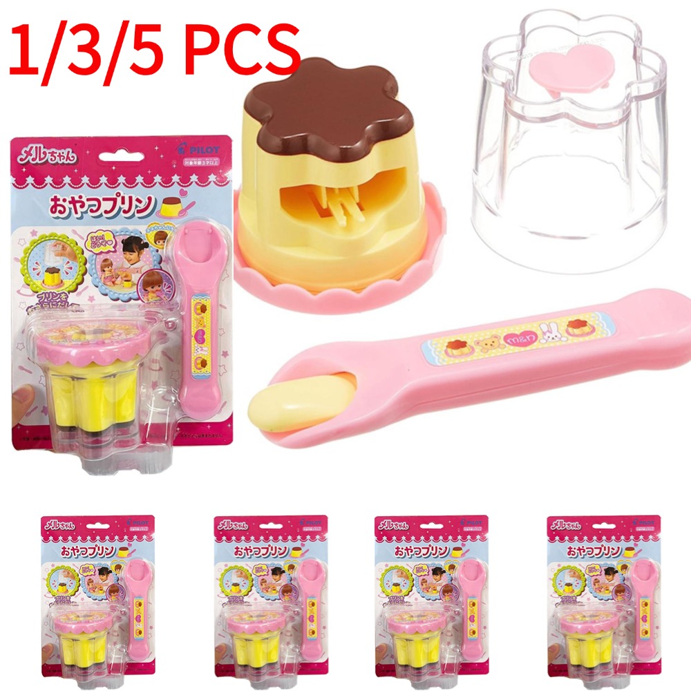 Japanese Lifestyle And Food - 1/3/5PCS Pudding Set Food Feeding Toy