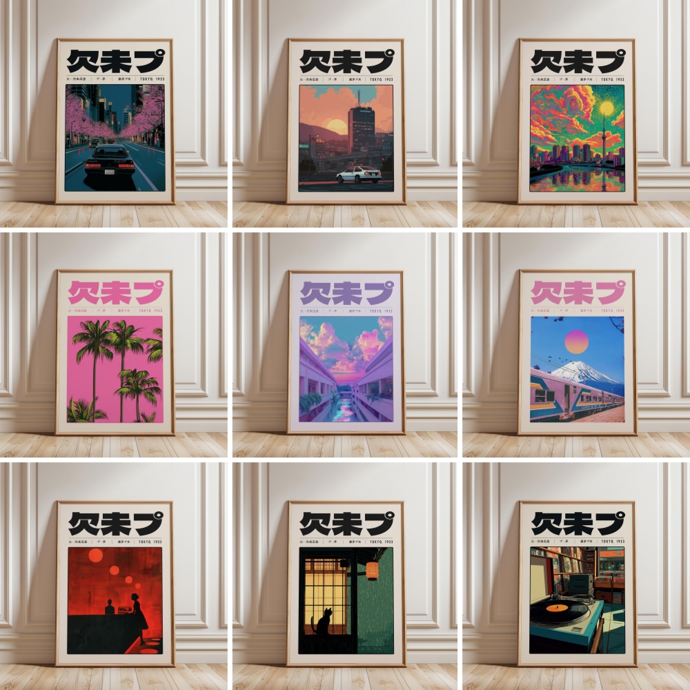 Japanese Lifestyle And Culture - Y2K Indie Culture Japan Pattern Japanese