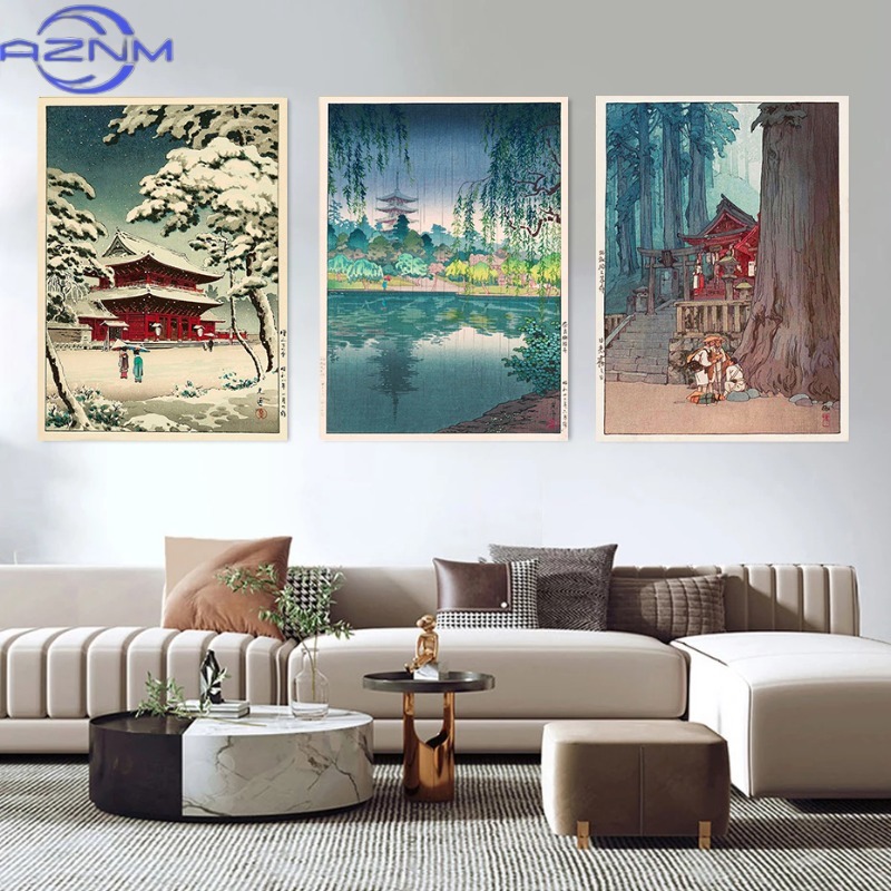 AZNM Retro Ukiyo-e Traditional - Japanese Lifestyle And Traditions recension och pris