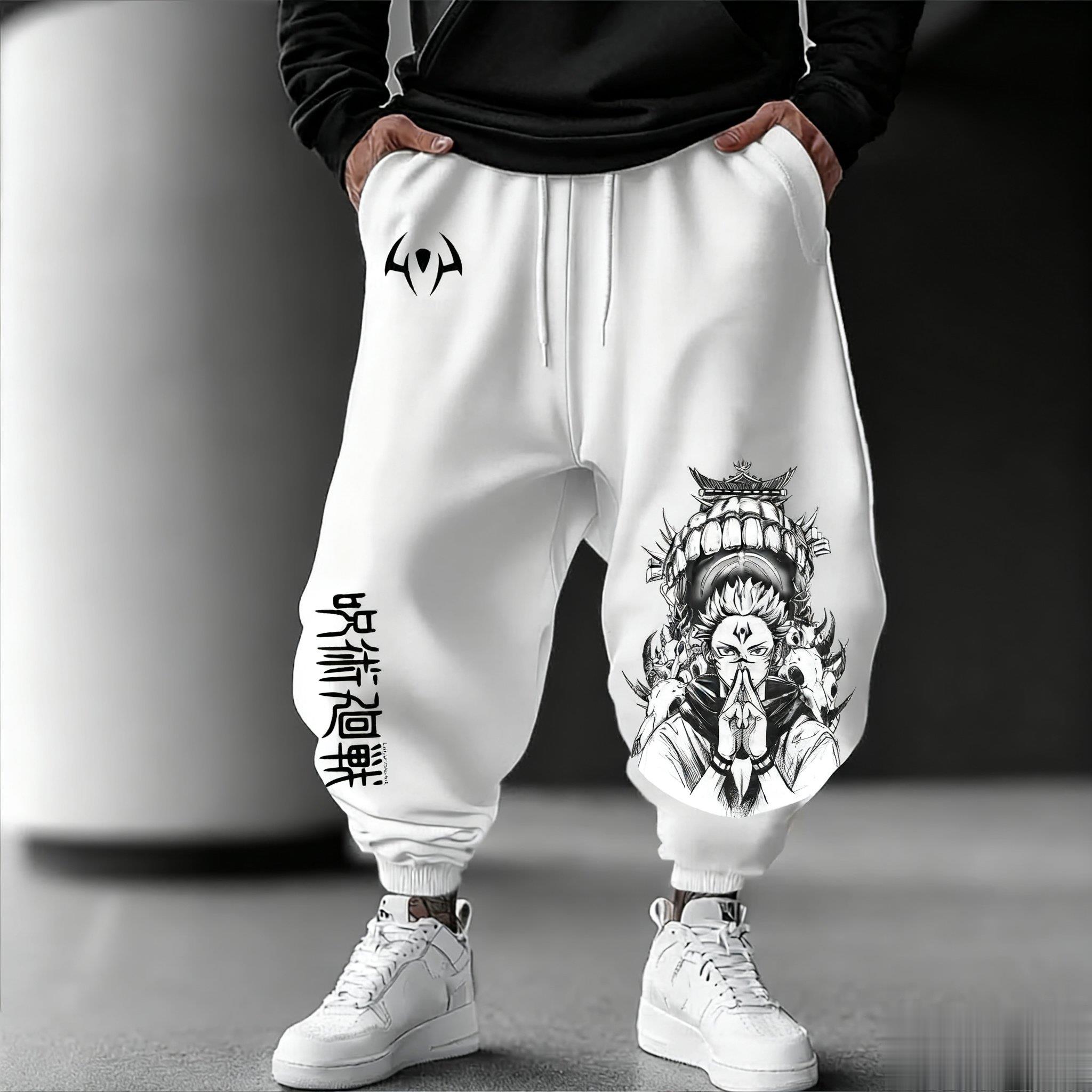 Jujutsu Kaisen Men Jogging Pan - Japan Lifestyle And Culture recension och pris