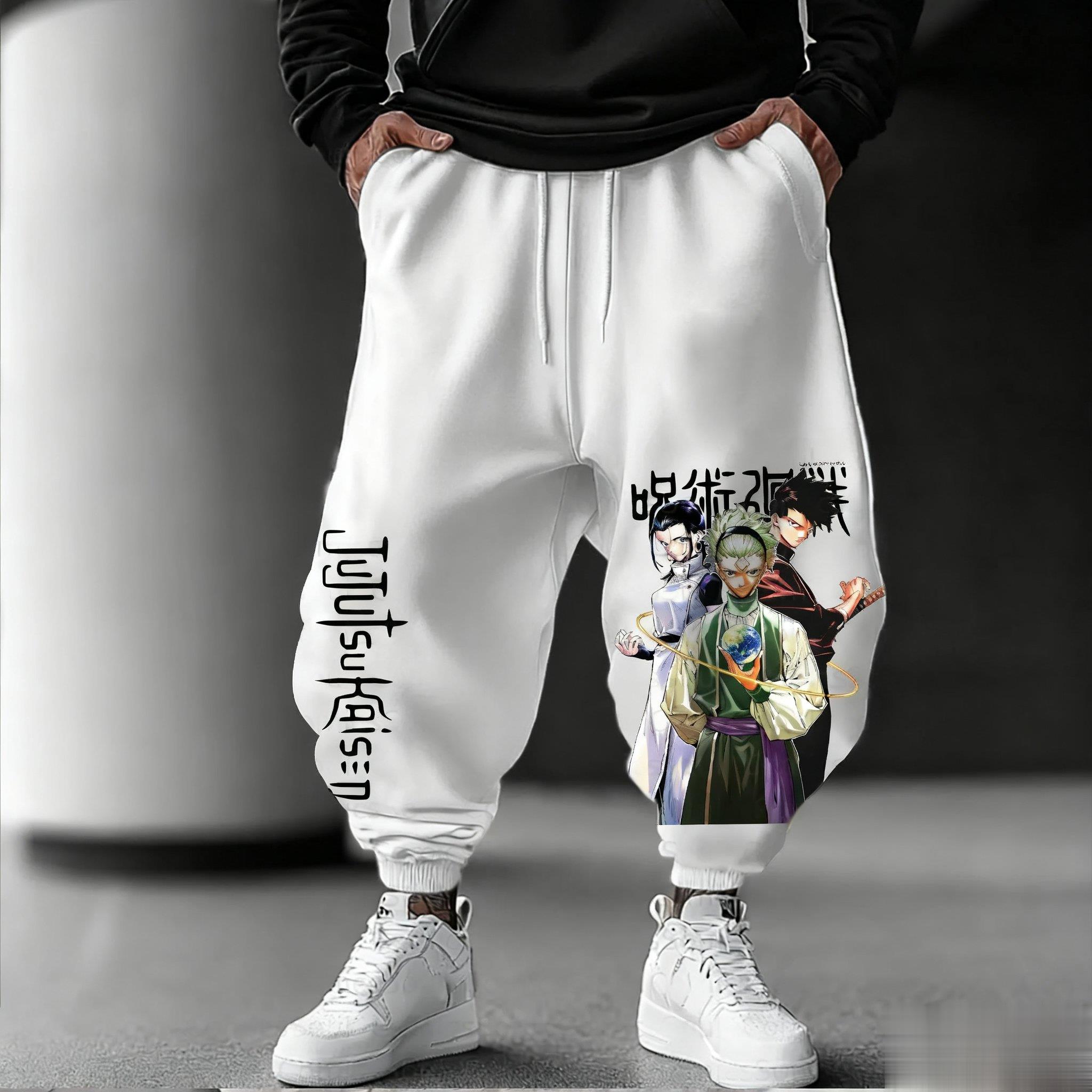 Jujutsu Kaisen Men Jogging Pan - Japan Lifestyle And Culture recension och pris