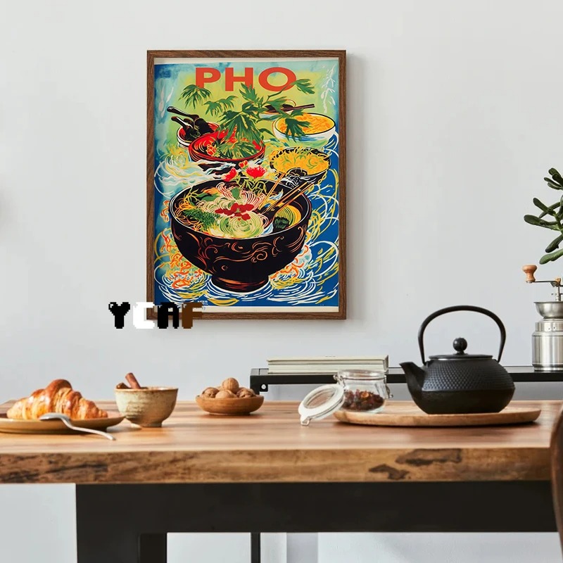 Vintage Japanese Food Poster C - Japanese Lifestyle And Food recension och pris