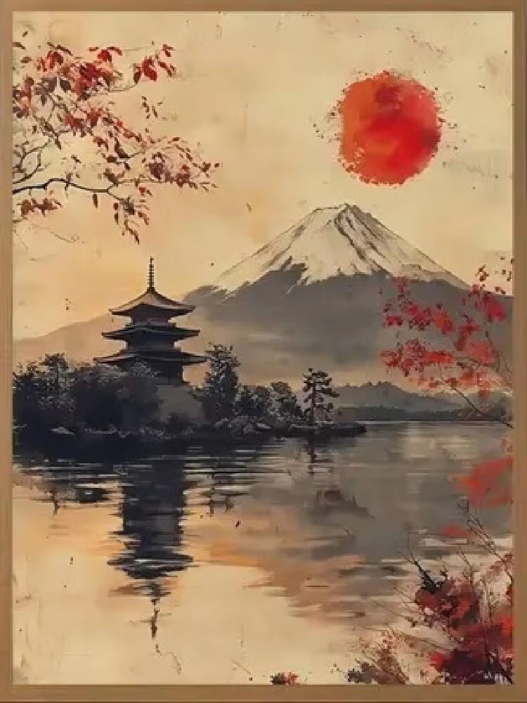 Oil Painting By Numbers Japane - Japanese Lifestyle Movie recension och pris