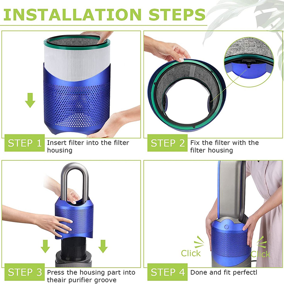 HGHO Replacement Filter for Dy - Dyson Fan Pure Cool recension och pris