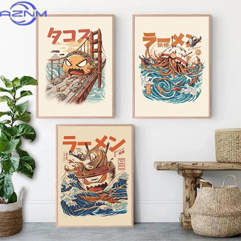 AZNM Japanese Kaijus Food Sush - Japanese Lifestyle And Food recension och pris