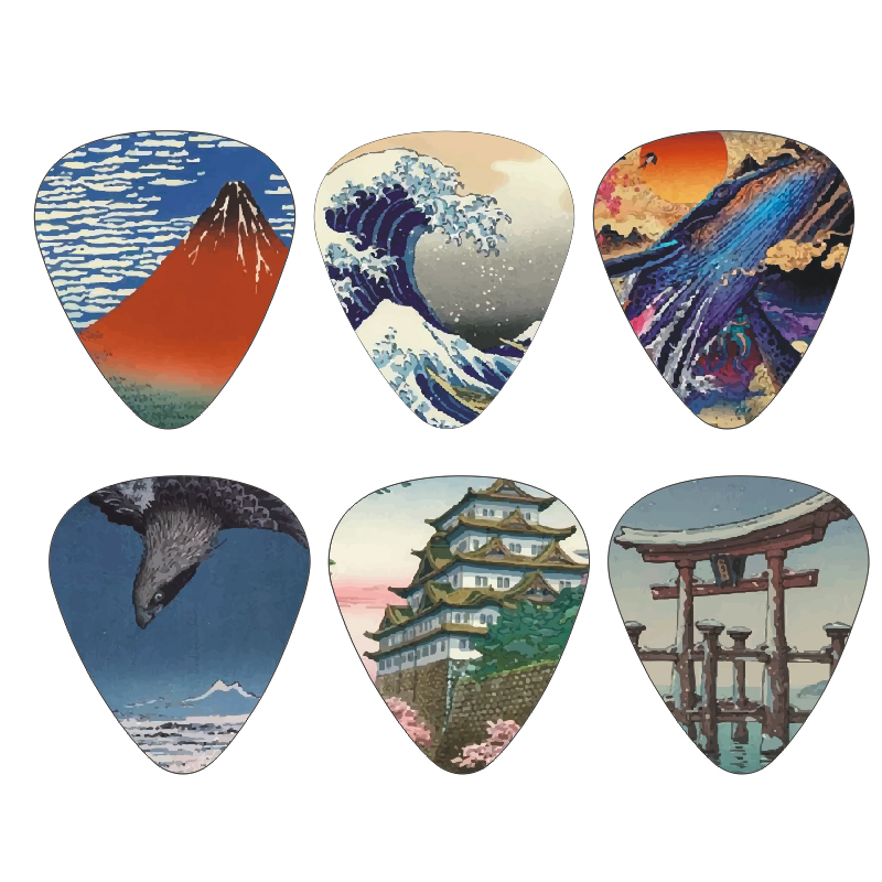 New 12pcs/set  Guitar Picks -  - Japan Lifestyle And Culture recension och pris