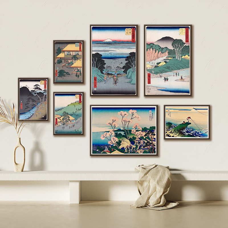 Japanese Prints Wall Art Canva - Japanese Lifestyle And Traditions recension och pris