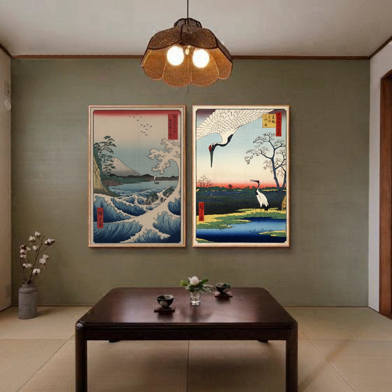 Japanese Prints Wall Art Canva - Japanese Lifestyle And Traditions recension och pris