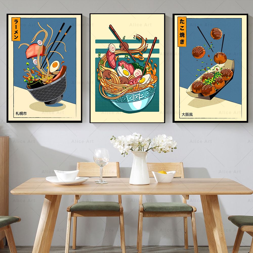 Japanese Style Poster Kitchen  - Japanese Lifestyle And Food recension och pris
